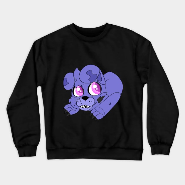 Nightmare Bonnie Crewneck Sweatshirt by TyphoonCinema